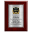 Classic Walnut Plaque Gold & Silver Metal Plate Personalize Online