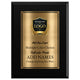 Classic Black Plaque Gold & Silver Metal Plate Personalize Online