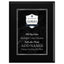 Classic Plaques Marble Effect Black & More - Multiple Sizes