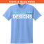 Gildan Youth Dry Blend 8000B-Shirt Front and Back Print