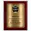Classic Walnut Plaque Gold & Silver Metal Plate Personalize Online