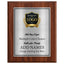 Classic Black Plaque Gold & Silver Metal Plate Personalize Online