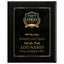 Classic Plaques Marble Effect - Simulated Walnut & More - Multiple Sizes