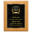 Classic Plaques Marble Effect - Simulated Walnut & More - Multiple Sizes