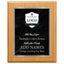 Classic Plaques Marble Effect - Simulated Mahogany & More - Multiple Sizes