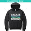 Jerzees Hooded Sweatshirt 996M Front Print