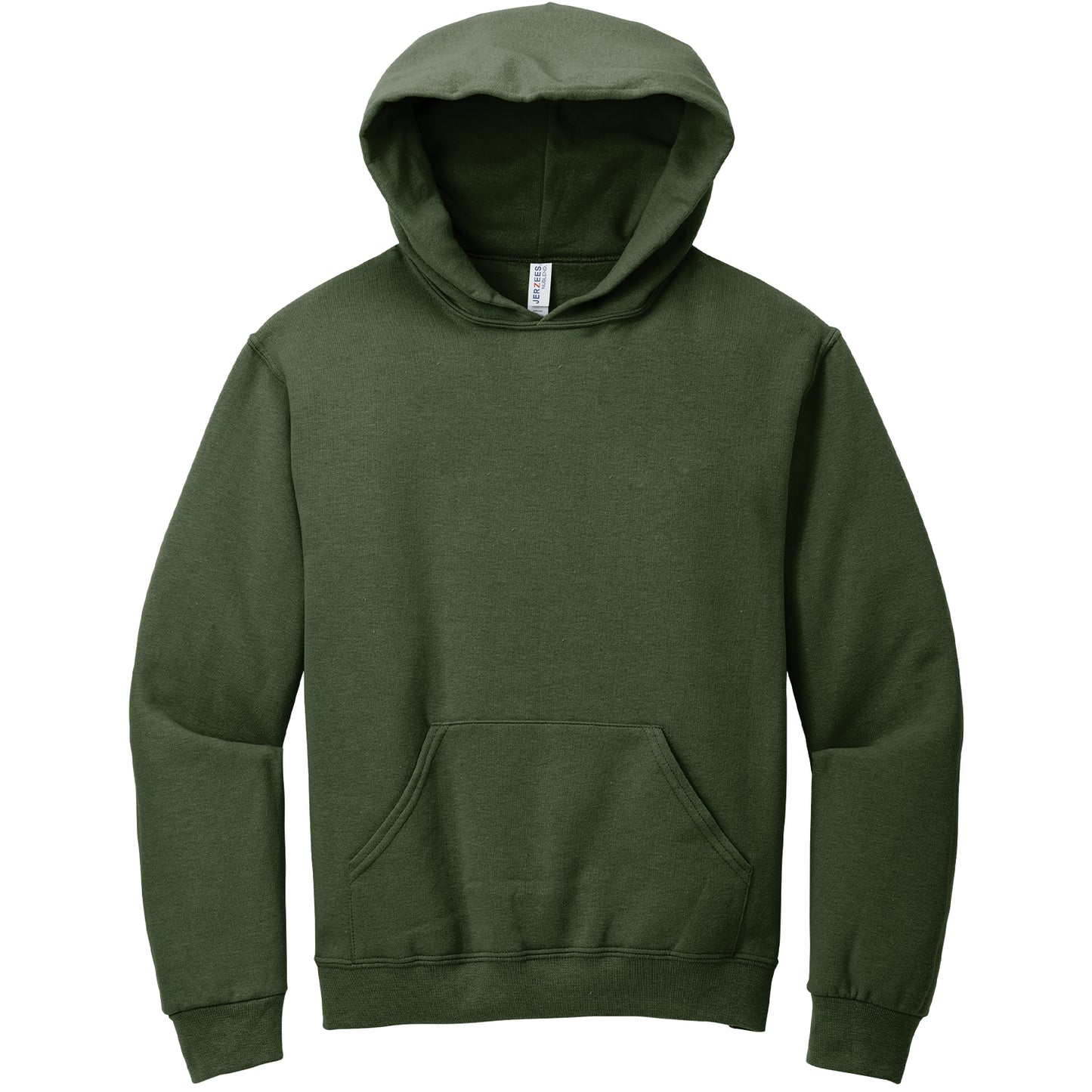 Jerzees Hooded Sweatshirt 996M Front Print
