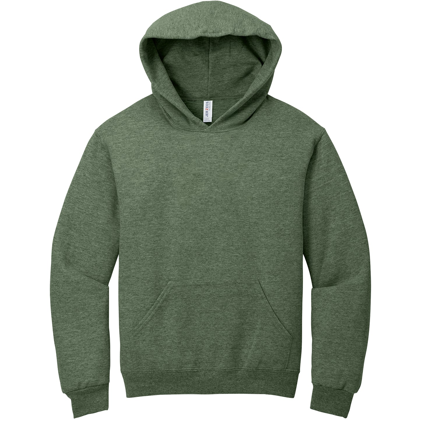 Jerzees Hooded Sweatshirt 996M Front And Back Print