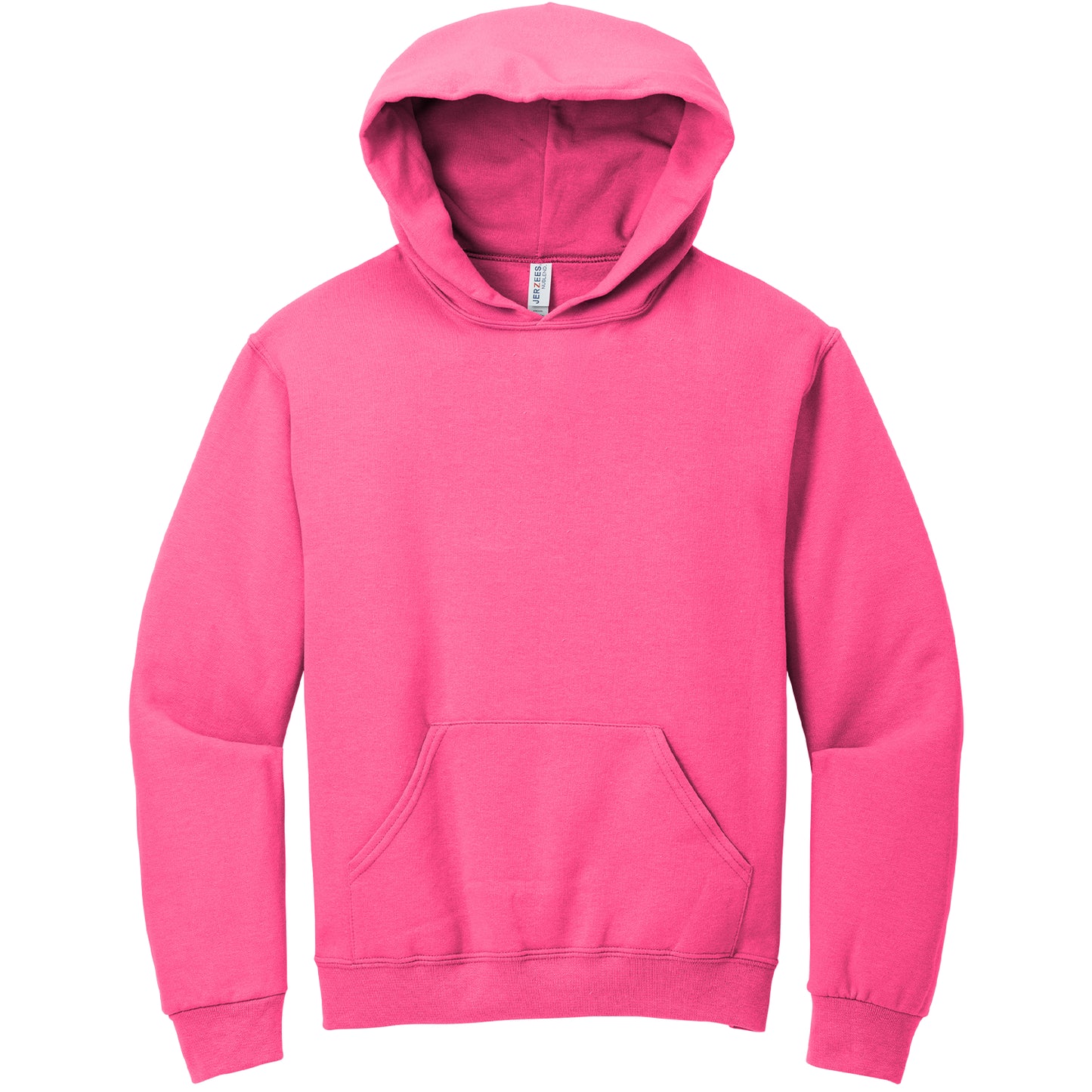Jerzees Hooded Sweatshirt 996M Front And Back Print
