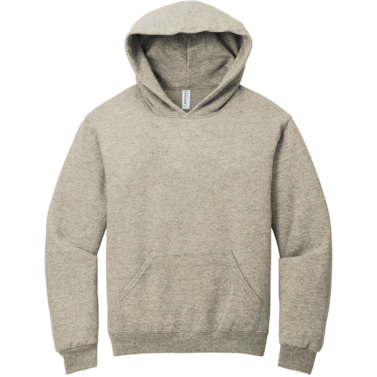 Jerzees Hooded Sweatshirt 996M Front Print
