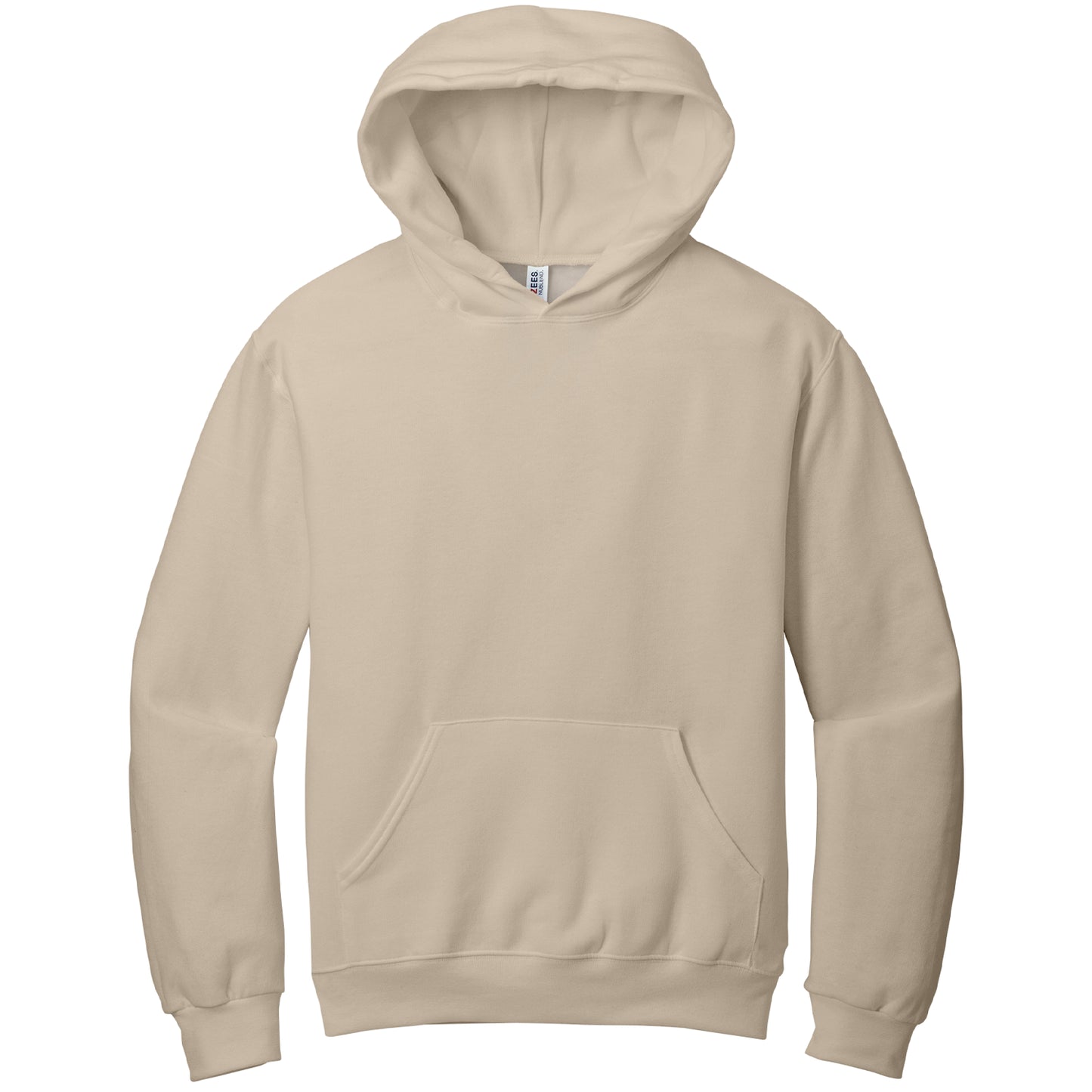 Jerzees Hooded Sweatshirt 996M Front Print