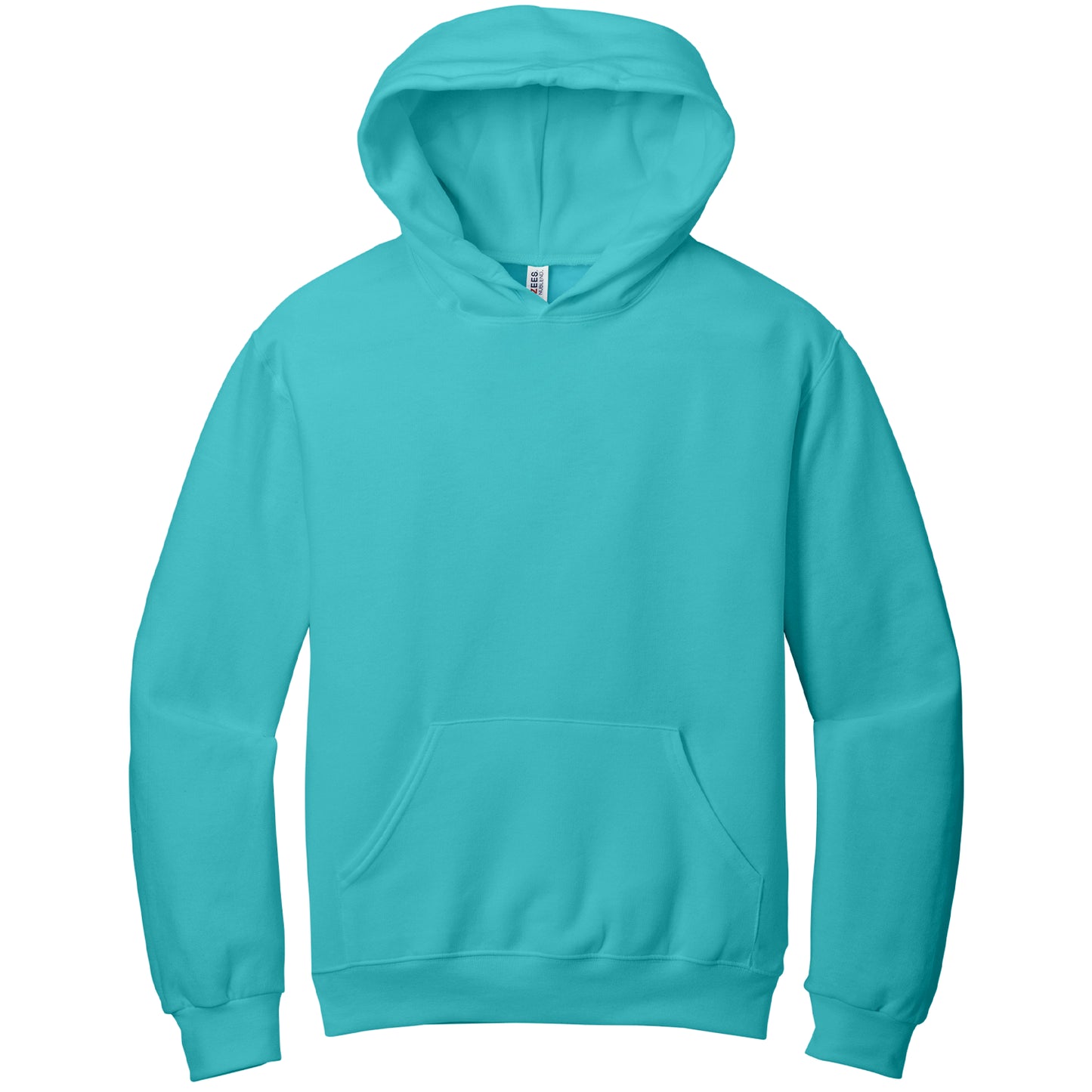 Jerzees Hooded Sweatshirt 996M Front Print