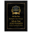 Classic Plaques Marble Effect - Simulated Mahogany & More - Multiple Sizes