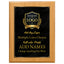 Classic Plaques Marble Effect - Simulated Oak & More - Multiple Sizes