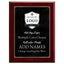 Classic Plaques Marble Effect Black & More - Multiple Sizes