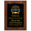 Classic Plaques Marble Effect - Simulated Walnut & More - Multiple Sizes