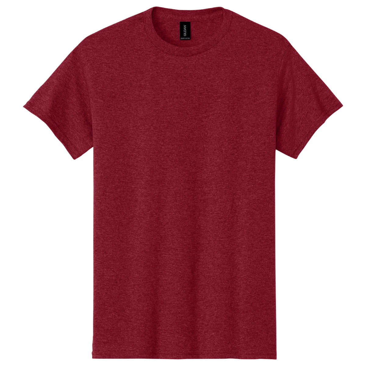 Gildan 5000M Heavy Cotton Men's T-Shirt Front And Back Print