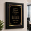 Award of Excellence Classic Plaque - 4 Frame Colors