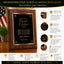 Award of Excellence Classic Plaque - 4 Frame Colors
