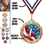 2 3/4" Value Series Baseball  Mylar Medal