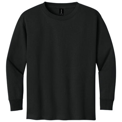 Gildan 5400B Youth Heavy Cotton Long Sleeve T-Shirt Front Print
