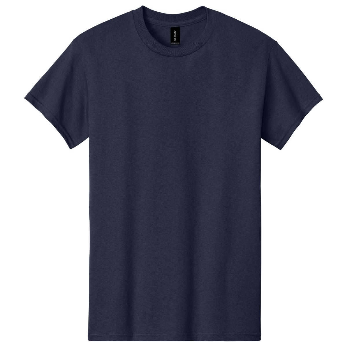 Gildan 5000M Heavy Cotton Men's T-Shirt Front And Back Print