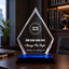 Design Your Own Blue Arrow Acrylic Award