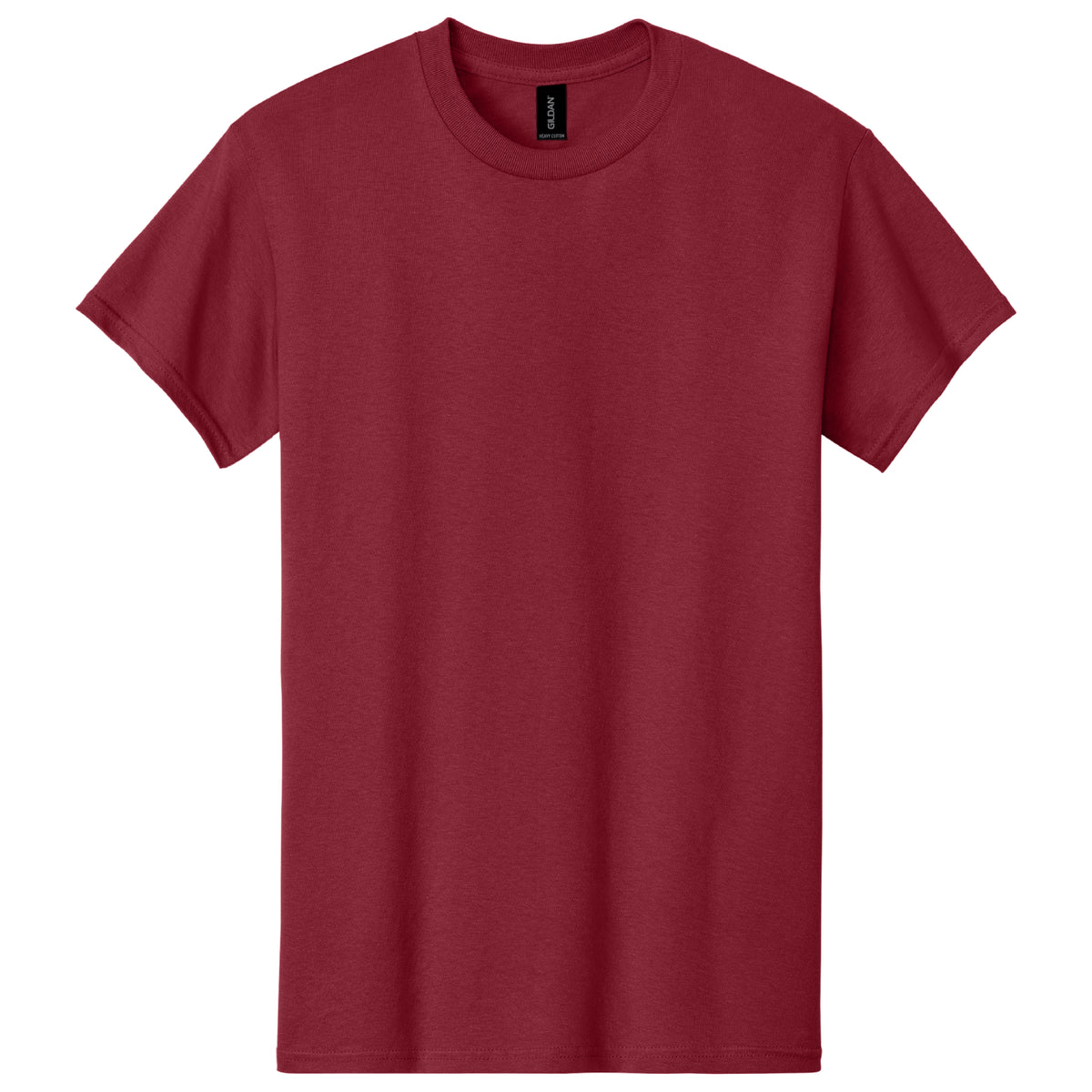 Gildan 5000M Heavy Cotton Men's T-Shirt Front And Back Print