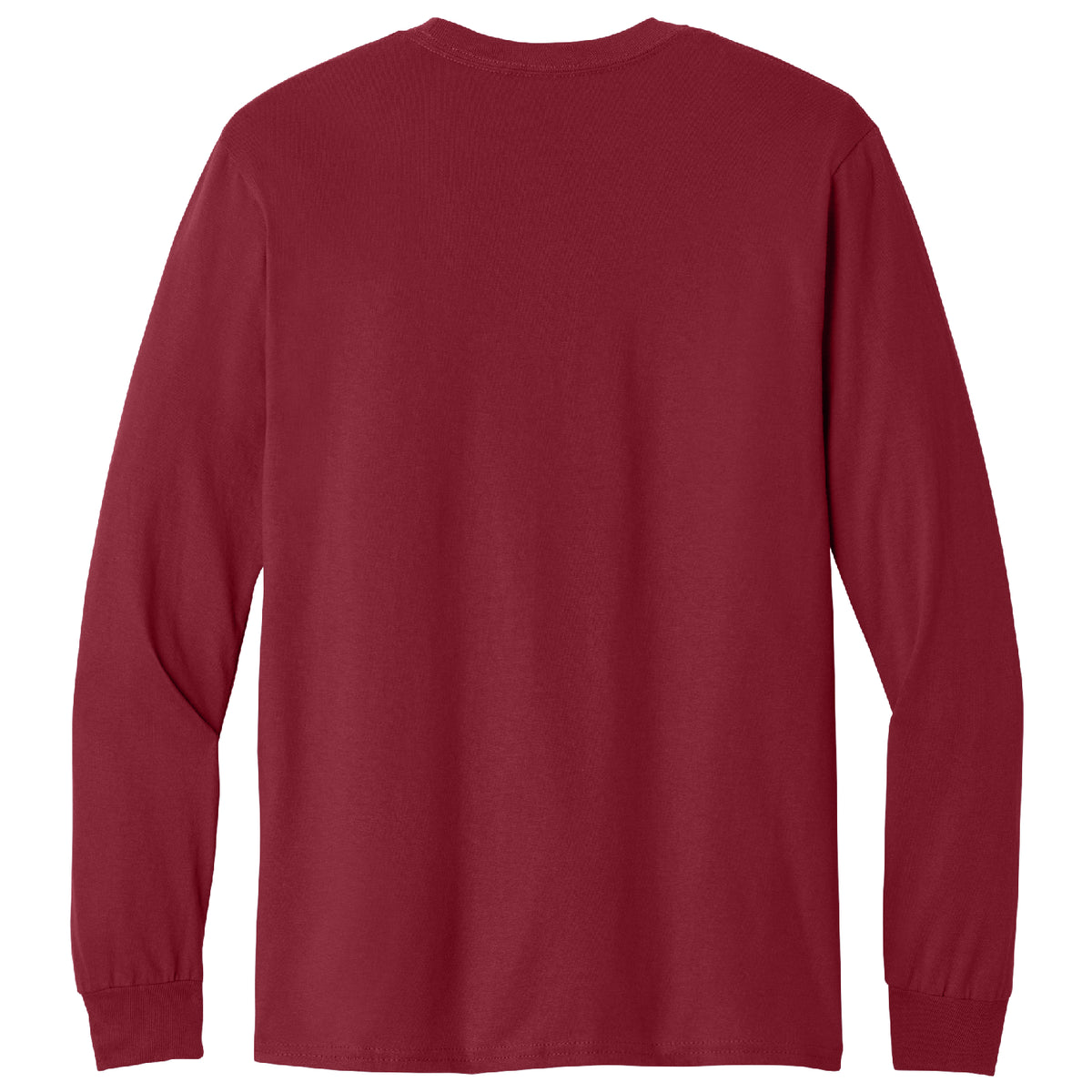 Gildan 5400M Heavy Cotton Long Sleeve T-Shirt Back Print
