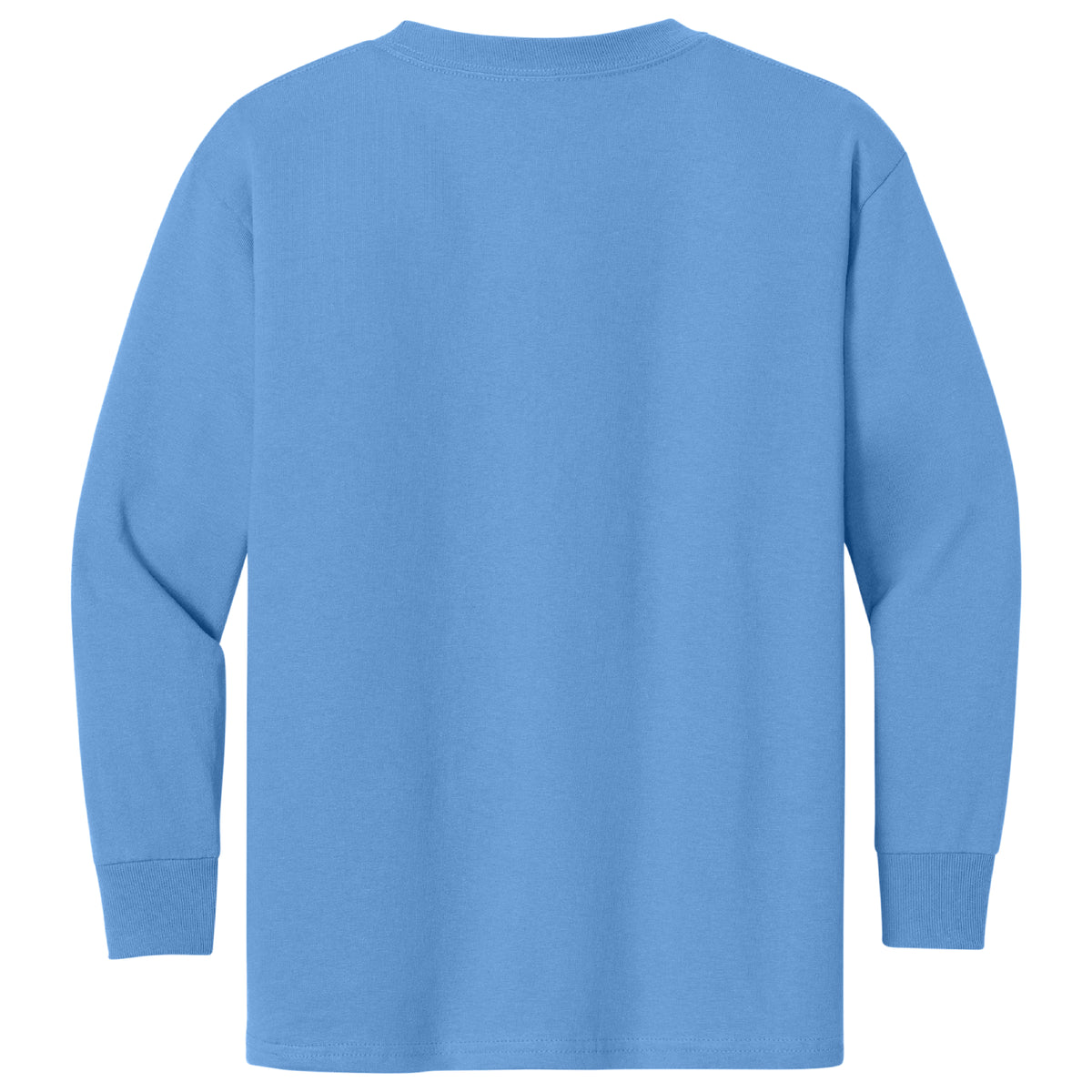 Gildan 5400B Youth Heavy Cotton Long Sleeve T-Shirt Back Print