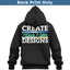 Jerzees Hooded Sweatshirt 996M Back - Print