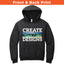 Jerzees Hooded Sweatshirt 996M Front And Back Print
