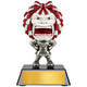 Cheerleading Trophies - Performance & Competition Awards, 6-3/4" Game Face Resin Trophy
