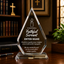 Church Awards - Optic Crystal Arrowhead Awards - Personalize Online – Choose From 5 Designs