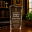 Church Awards - Clear Crystal Facet Wave Awards - Personalize Online – Choose From 5 Designs