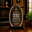 Church Awards - Optical Crystal Glass Oval Facet Awards - Personalize Online – Choose From 5 Designs