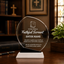Church Awards - Crystal Oblong Awards with Black Accent - Personalize Online – Choose From 5 Designs
