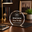 Design Your Own Clear Round Acrylic Award