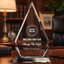 Design Your Own Optic Crystal Arrowhead Award