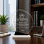 Long Service Awards - Crystal Oblong Awards with Black Accent - Personalize Online – Choose From 5 Designs