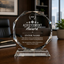 Achievement Awards - Crystal Glass Octagon Award - Personalize Online - Choose From 5 Designs