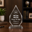 Design Your Own Optic Crystal Royal Diamond Award