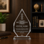 Retirement Awards - Optic Crystal Royal Diamond Awards - Personalize Online – Choose From 5 Designs