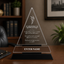 Appreciation Awards - Crystal Triangle Awards - Personalize Online – Choose From 5 Designs