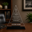Employee Appreciation Awards - Crystal Triangle Awards - Personalize Online – Choose From 5 Designs