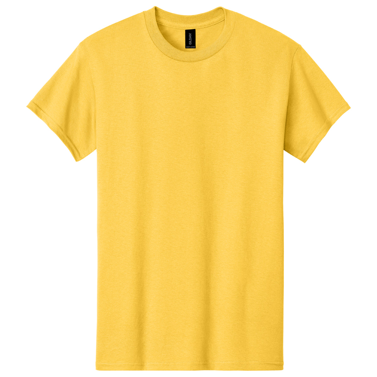 Gildan 5000M Heavy Cotton Men's T-Shirt Front And Back Print