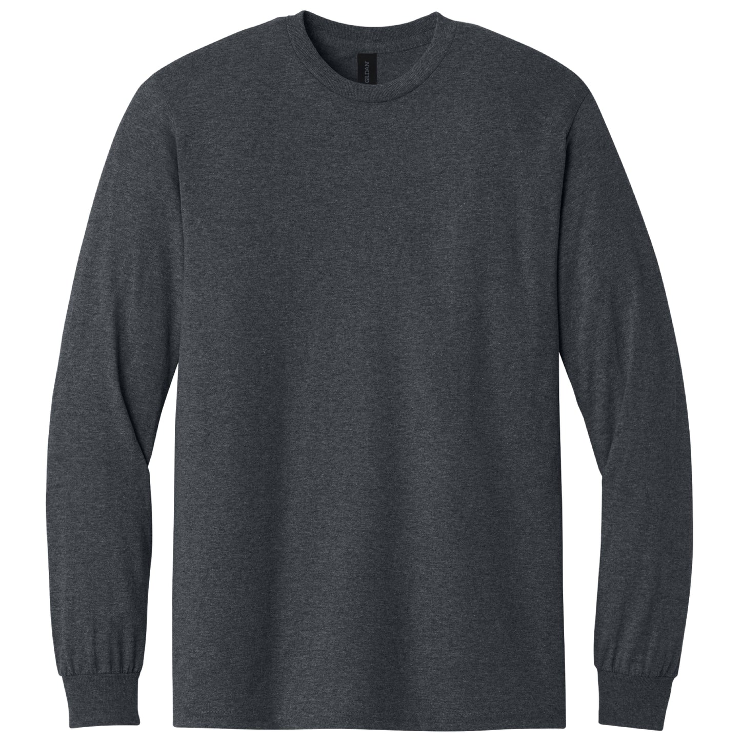 Gildan 5400M Heavy Cotton Long Sleeve T-Shirt Front And Back Print