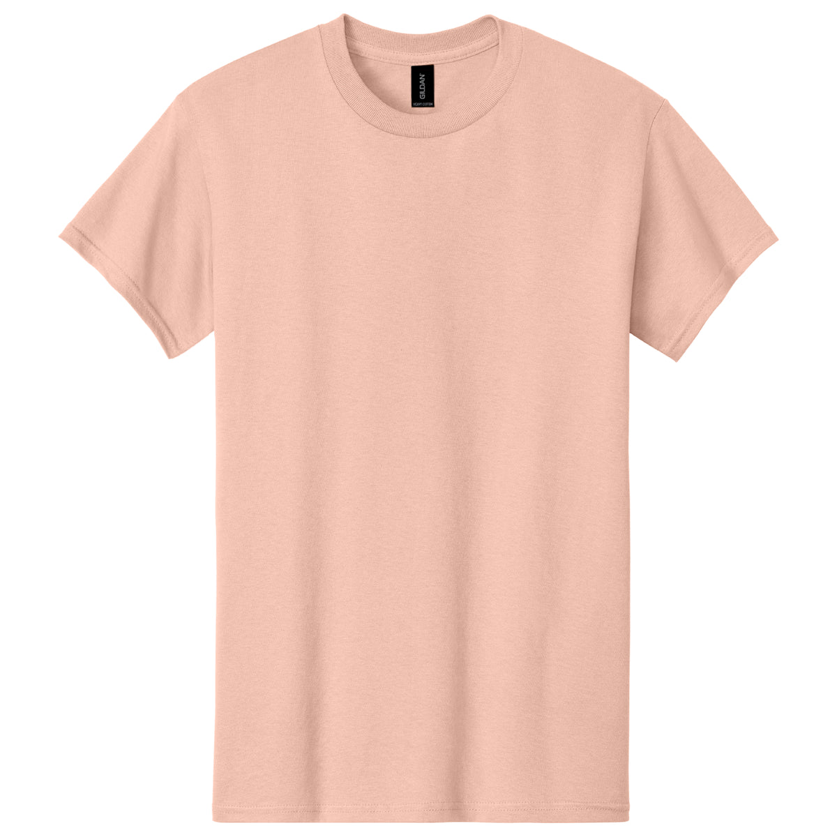 Gildan 5000M Heavy Cotton Men's T-Shirt Front And Back Print