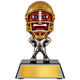 Football Trophies - Youth Team & MVP Awards, 6-3/4" Game Face Resin Trophy
