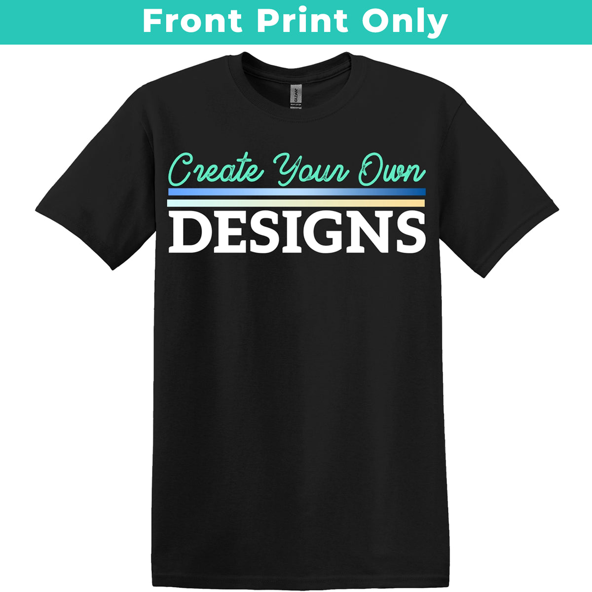 Gildan 6400 Unisex T-Shirt - Front Print Only